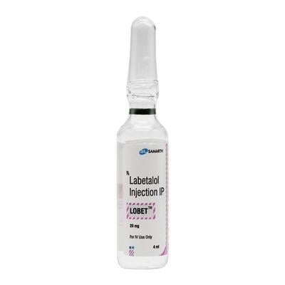 Lobet 20mg Injection 4ml - Hypertension-Bet