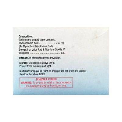 Mofetyl S 360mg Tablet 10'S - Auto Immune Disease-Imm