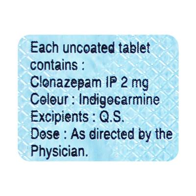 Zapiz 2mg Tablet 10'S - Anxiety-Anx