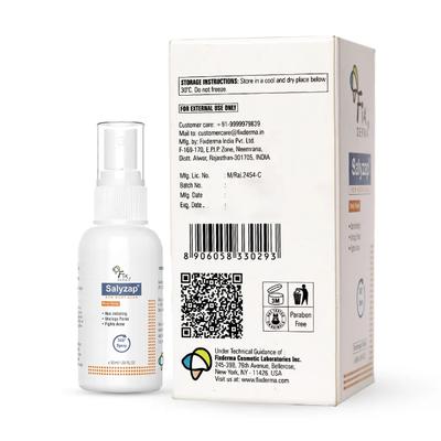 Fixderma Salyzap 2% Salicylic Acid Body Acne Spray 75 ml - Body Butter