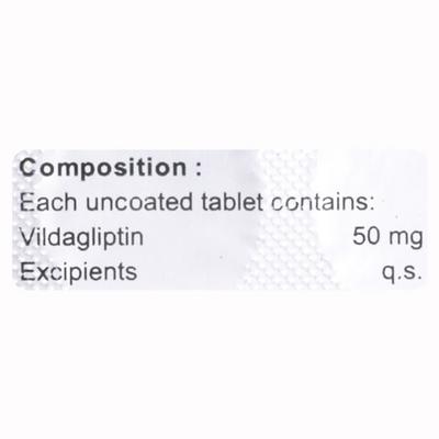 VILSURE 50mg Tablet 15's - Diabetes-Ant