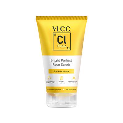 VLCC Clinic Bright Perfect Face Scrub 100 gm - Scrubs & Exfoliants