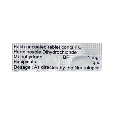 Pramipar 1mg Tablet 10'S - Parkinsonism-Ana
