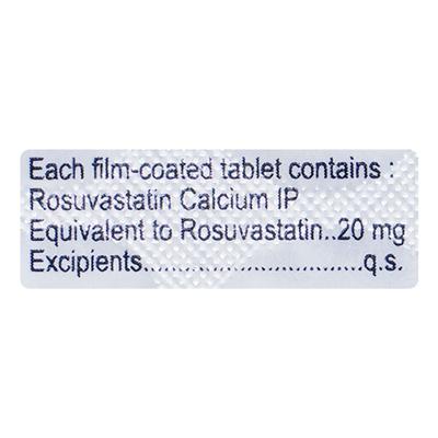 Rosukem 20mg Tablet 15'S - High Cholesterol-Dys