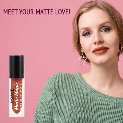Jaquline USA Matte Magic Liquid Lipstick Sassy 21 3.5 ml - Liquid Lipsticks