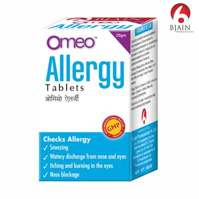 Bjain Omeo Allergy Tablet 25 gm - Speciality Medicine