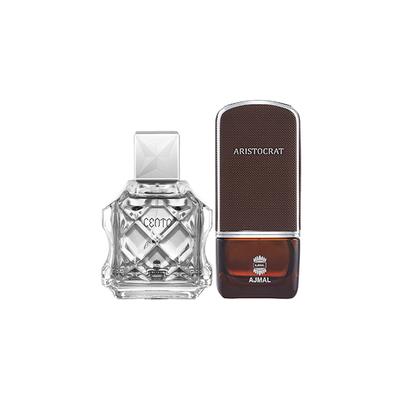 Ajmal Cento EDP Citrus Aromatic Perfume And Aristocrat EDP Citrus Woody Perfume 175 ml - Men Perfumes (Edt/Edp)