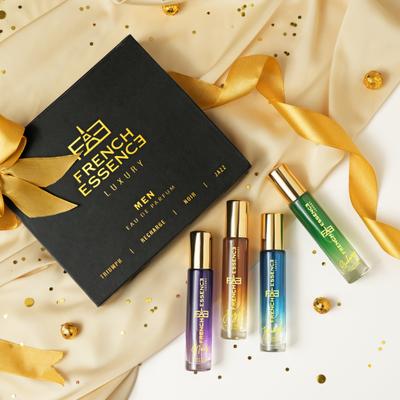 French Essence Gift Set - Eua De Parfume (Triumph + Recharge + Noir + Jazz) ( Pack Of 4 x 15 ml) 1's - Perfumes (Edt/Edp)