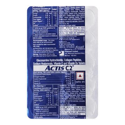 Actis C2 Tablet 10'S - Arthritis-Oth