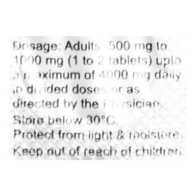 Cipmol 500mg Tablet 10'S - Fever-Ana