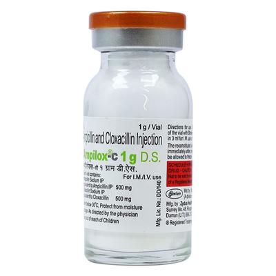 AMPILOX C DS 1gm Injection 1's - Bacterial Infections-Pen