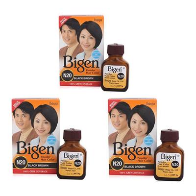 Bigen N20 Black Brown 18g 3's - Powder