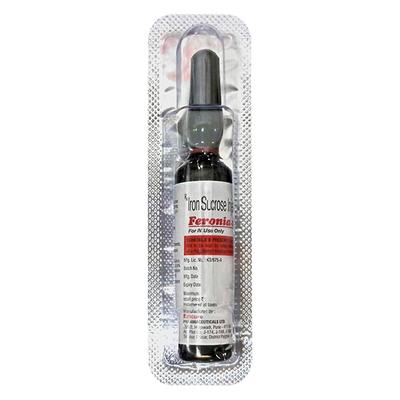 Feronia IV 100 Injection 5ml - Iron Supplement/Anaemia-Vma