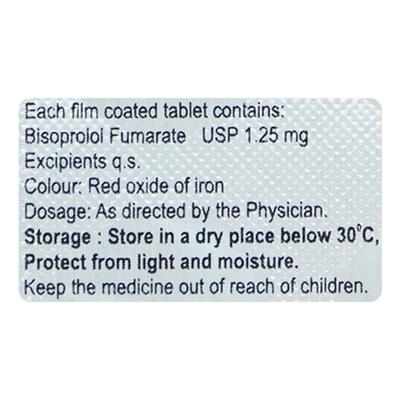 BIS Beta 1.25mg Tablet 10'S - Hypertension-Bet