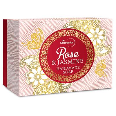 Stbotanica Rose & Jasmine Handmade Luxury Soap 125 gm - Soaps