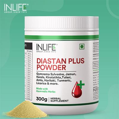 INLIFE Diastan Plus Diabetic Care Powder 300 gm - Diabetes (Fitness)