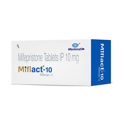 Mifiact 10mg Tablet 10'S - Uterus Conditions-Dut