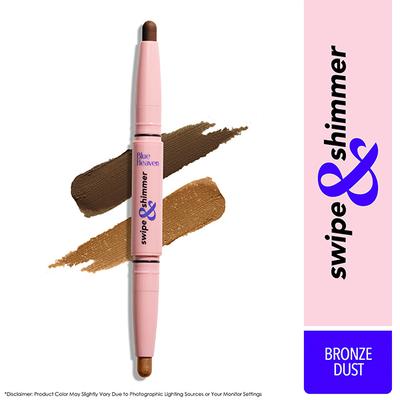 Blue Heaven Swipe and Shimmer Extreme Hold Eyeshadow Stick - Bronze Dust 2.2 gm - Eyeshadow, Bases & Primers