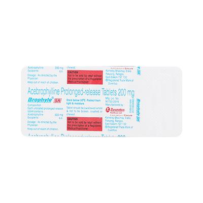 Brophyle SR Tablet 10'S - Asthma/COPD-Ast