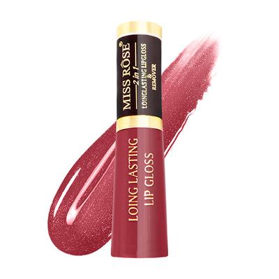 Miss Rose 2 In 1 Long Lasting Lipgloss & Lip Shiner 7701 - 229I 06 20 gm - Lip Glosses