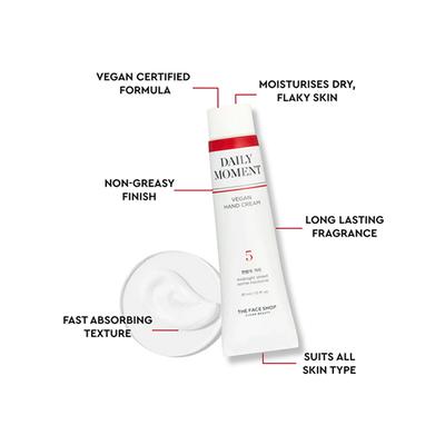 The Face Shop Daily Moment Vegan Hand Cream - Midnight Street 30 ml - Hand Creams