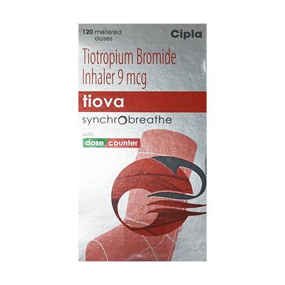 TIOVA SYNCHROBREATHE with Dose Counter 120MD Inhaler 8.4g - Asthma/COPD-Ast
