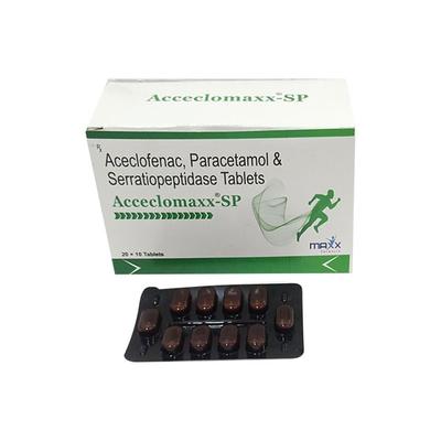 ACCECLOMAX SP Tablet 10's - Pain relief-Nsa