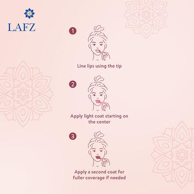 Lafz Velvet Matte Lipstick, Cream Coffee 4.5 gm - Lipsticks