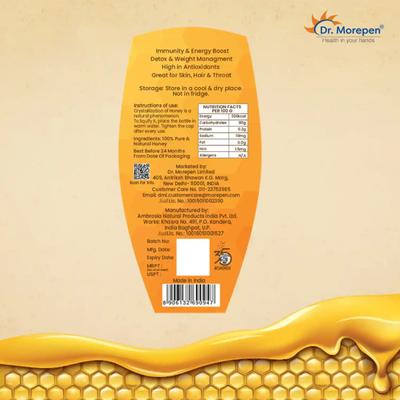 Dr. Morepen Honey Natural & Pure 250 gm - Honey