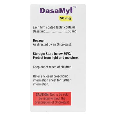 DASAMYL 50 Tablet 60's - Cancer Oncology-Tar