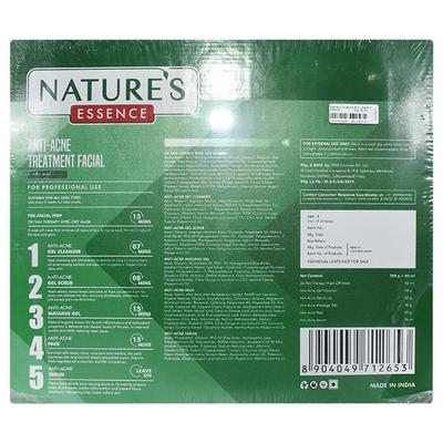 Nature's Essence Anti Acne Treatment Facial Kit with Eugenol 200g + 80 ml 1's - Facial Kits