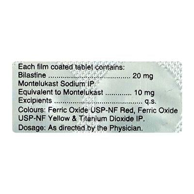 BILAFAV M Tablet 10's - Allergies-Ant