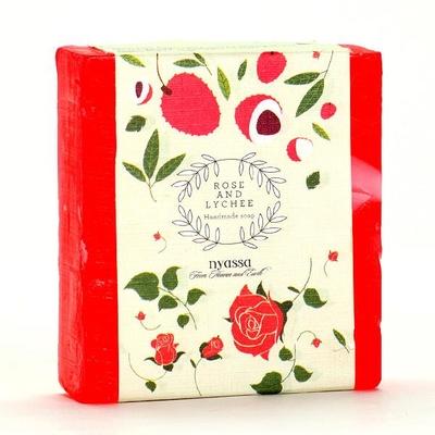 Nyassa Rose & Lychee Soap 150 gm - Soaps