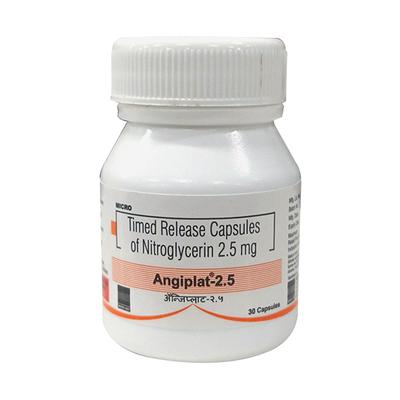 ANGIPLAT 2.5 Capsule 30's - Angina