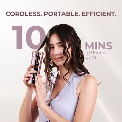 Tash Hair Twirl Automatic Cordless Hair Curler - Blush 560 gm - Rollers & Curlers