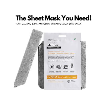 Detoxie Organic Serum Sheet Mask 20 gm - Sheet Masks