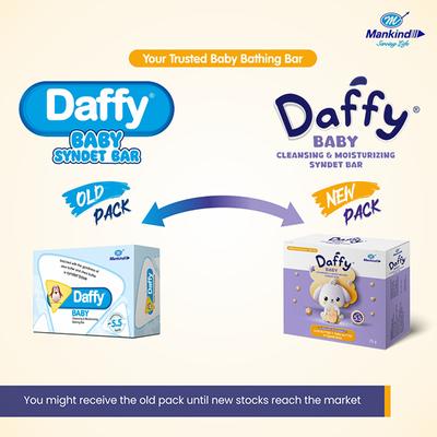 DAFFY BABY CLEANSING & MOISTURIZING Bathing Bar 75g - Dry Skin-Emo