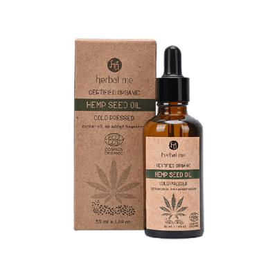 HM Herbal Me 100% Organic Hemp Seed Oil 50ml - Essential Oils
