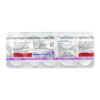 LYMED D Tablet 10's - Pain relief-Ant