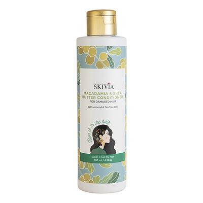 Skivia Macadamia & Shea Butter Conditioner With Almond & Tea Tree Oil -Unisex 200 ml - Conditioners