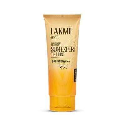 Lakme 9 To 5 Sun Expert Tint Hint Spf 50+++ Sunscreen 100 ml - Face Sunscreen