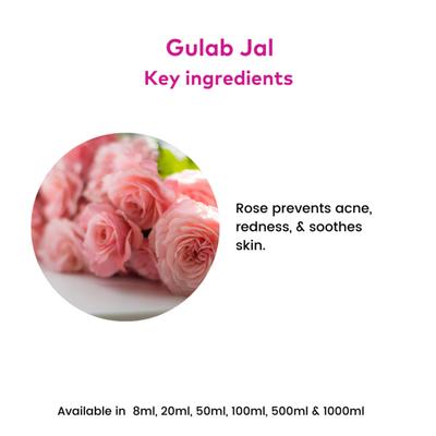 Rosa Gulab Jal Rose Water 60 ml - Toners