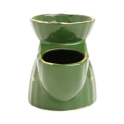 Truefitt and Hill Handcrafted Green Shaving Mug Signature Product of Truefitt and Hill Essential Grooming Collection For Men 1's - Pre & Post Shaves