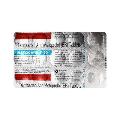 METOCARD T 50 Tablet 15's - Hypertension-Ana