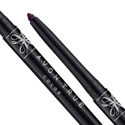 Avon True Color Glimmerstick Kajal - Deep Plum 0.28 gm - Kajal & Kohls