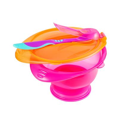 Mothercare Twist and Lock Suction Bowl Set - Pink - Feeding & Nursing