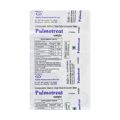 PULMOTREAT Tablet 10's - Supplements-Sup