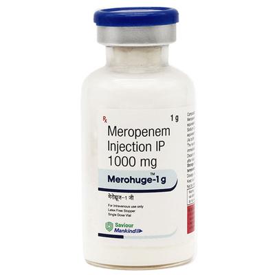 MEROHUGE 1gm Injection 1's - Bacterial Infections-OBL