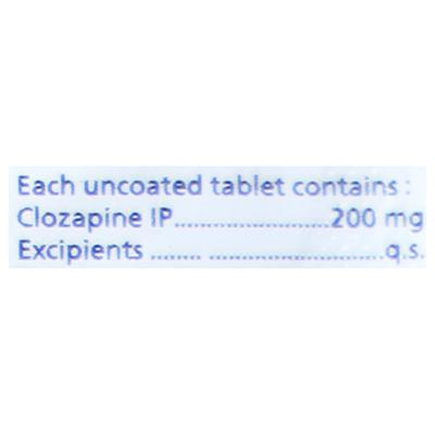 CLOZEST 200mg Tablet 10's - Schizophrenia-Aps