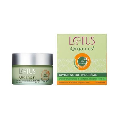 Lotus Organics Divine Nutritive Creme 50 gm - Day Cream